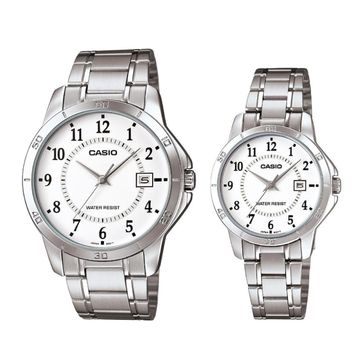 Casio MTP-LTP-V004D-7BUDF Çift Kol Saati