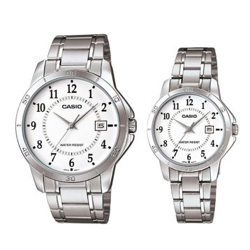 Casio MTP-LTP-V004D-7BUDF Çift Kol Saati