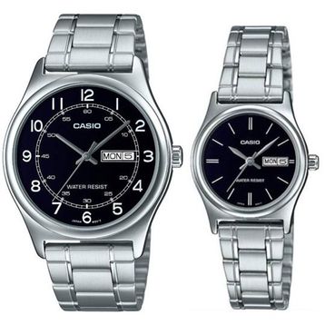 Casio MTP-LTP-V006D-1B2 Çift Kol Saati