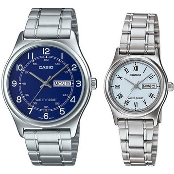 Casio MTP-LTP- V006D-2BUDF Çift Kol Saati