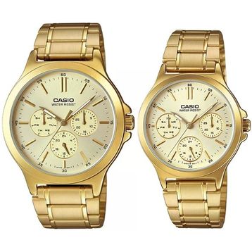Casio MTP-LTP- V300G-9AUDF Çift Kol Saati