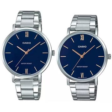 Casio MTP-LTP-VT01D-2BUDF Çift Kol Saati