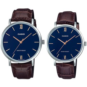 Casio MTP-LTP- VT01L-2BUDF Çift Kol Saati