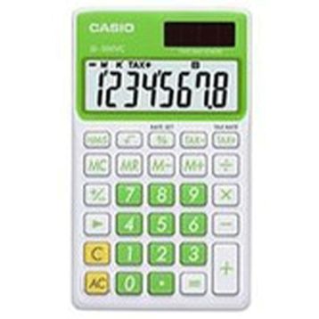 Casio SL-300VC-GN Mor Cep Tip Hesap Makinesi