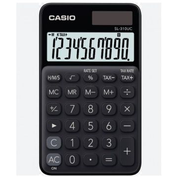 Casio SL-310UC-BK Siyah Hesap Makinesi