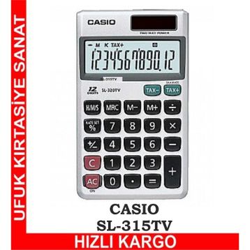 Casio SL-315TV Cep Tipi Hesap Makinesi