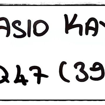 Casio Uyumlu AQ-47 Saat Kordonu