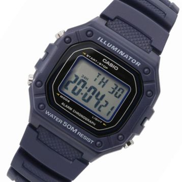 Casio W-218H-2AVDF Gri Erkek Kol Saati