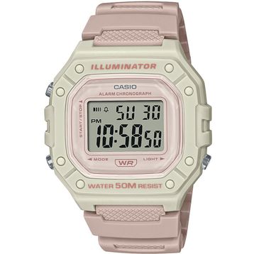 Casio W-218HC-4A2VDF Pembe Unisex Dijital Kol Saati