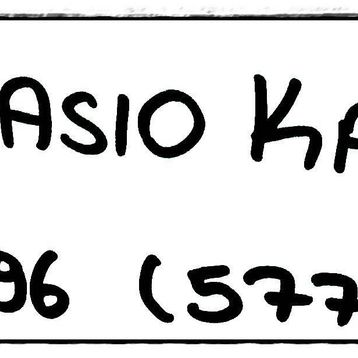 Casio W-96 Saat Kordonu Orijinal Kalite.98.STMR.