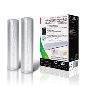 Caso 01221 20x600cm (2 Rulo) Plastik Vakum Rulosu