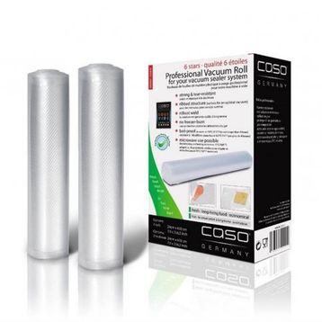 Caso 01221 20x600cm (2 Rulo) Plastik Vakum Rulosu