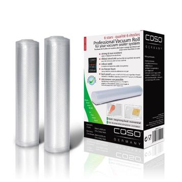 Caso 01221 20x600cm (2 Rulo) Plastik Vakum Rulosu