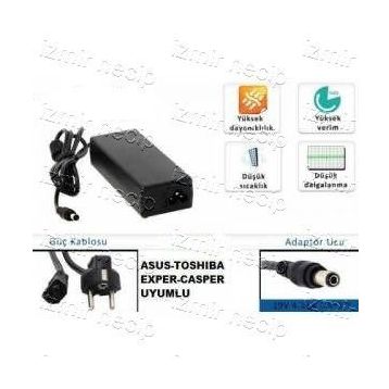Casper 19V 4.74A 19 Volt 4.74 Uyumlu Laptop Adaptör