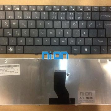 Casper AESW91408UK1A168 Siyah Klavye