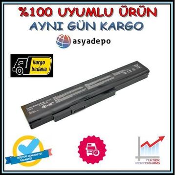 Casper CND.2640-8M35P 6 Cell Siyah Batarya Pil