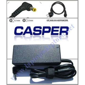 Casper F600.7200.8T45T-S 19V 3.42A 65W Uyumlu Laptop Adaptör