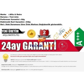 Casper MB50-3S5200-S1L5 Notebook Bataryası Pili