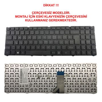 Casper MP-12K76TQ-9202 Siyah Klavye