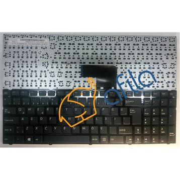 Casper Nirvana C15M Siyah Notebook Klavye
