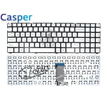 Casper Nirvana C6007100-4L30T-B Beyaz Notebook Klavyesi