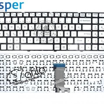 Casper Nirvana C6508250-4C40X-S Notebook Klavyesi
