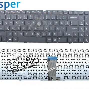Casper Nirvana C6508550-B140X-S-F Siyah Notebook Klavyesi