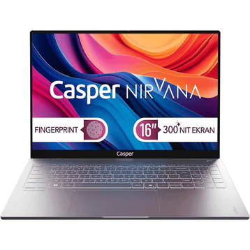 Casper Nirvana S100.240H-DF00A-G-F Intel Core 7 240H 32GB RAM 1TB SSD Windows 11 Home 16 inç Laptop - Notebook