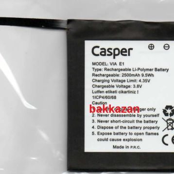 Casper Via E1 Uyumlu Batarya