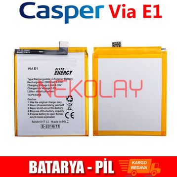 Casper Via E1 Uyumlu Batarya