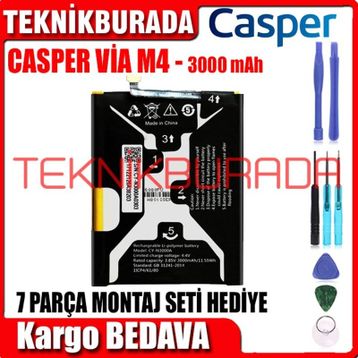 Casper Via M4 3000 mAh Batarya