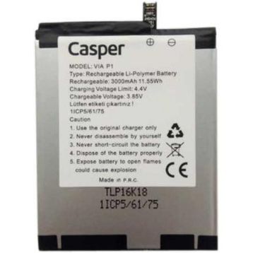 Casper Via P1 Pil Batarya