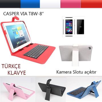 Casper Via T8W 8 Tablet Kılıfı