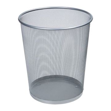 Cassa 10 lt Gümüş File Çöp Kovası
