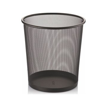 Cassa 10 lt Siyah File Çöp Kovası