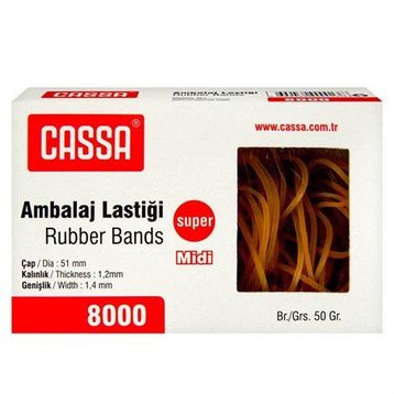 Cassa %100 Kauçuk 50 gr Ambalaj Lastiği