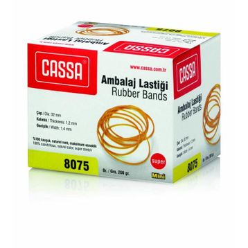 Cassa 8075 Kauçuk 200 gr Mini Ambalaj Lastiği