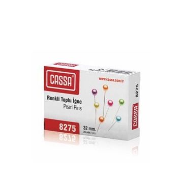 Cassa 8275 32 mm 25 Adet Renkli Toplu İğne