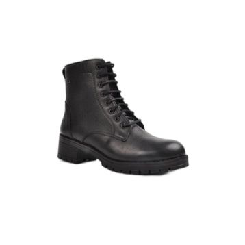 Castle Black 2680-1 Siyah Hakiki Deri Kadın Bot
