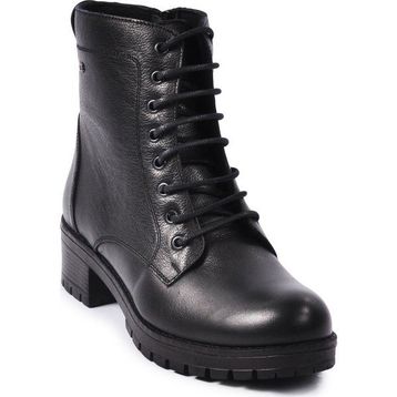 Castle Black 2680-1 Siyah Hakiki Deri Kadın Bot