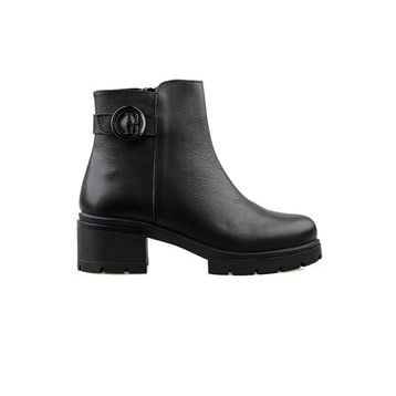 Castle Black 27362-1 Siyah Günlük Kadın Bot