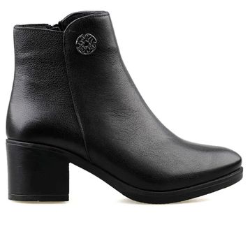 Castle Black 92160-1 Siyah Günlük Kadın Bot