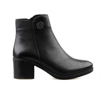 Castle Black 92160-1 Siyah Günlük Kadın Bot