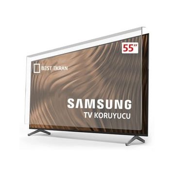 Castmax 3 mm Samsung 55JS9000 Uyumlu TV Ekran Koruyucu