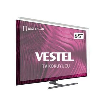 Castmax 3 mm Vestel 65Q9900 Uyumlu TV Ekran Koruyucu