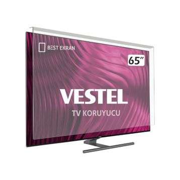 Castmax 3 mm Vestel 65Q9900 Uyumlu TV Ekran Koruyucu