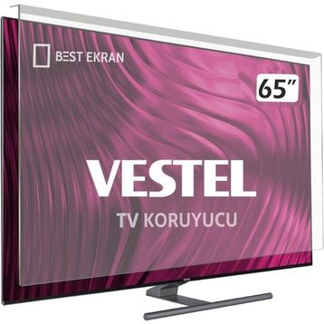 Castmax 3 mm Vestel 65Q9900 Uyumlu TV Ekran Koruyucu