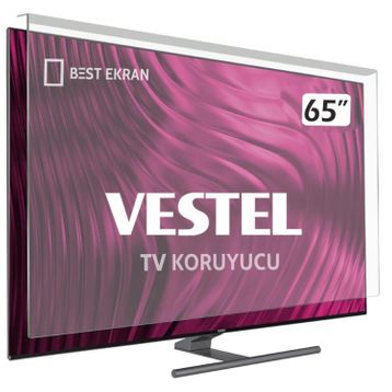 Castmax 3 mm Vestel 65Q9900 Uyumlu TV Ekran Koruyucu