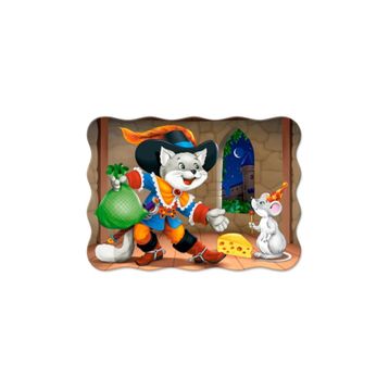 Castorland Çizmeli Kedi 30 Parça Puzzle