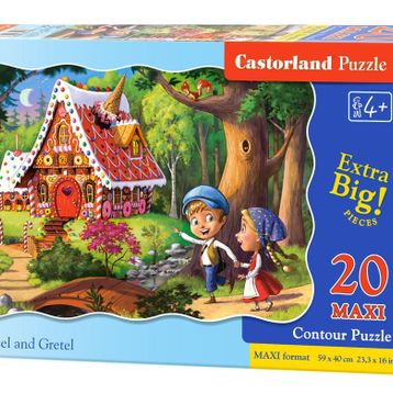 Castorland Hansel ve Gretel 20 Parça Puzzle